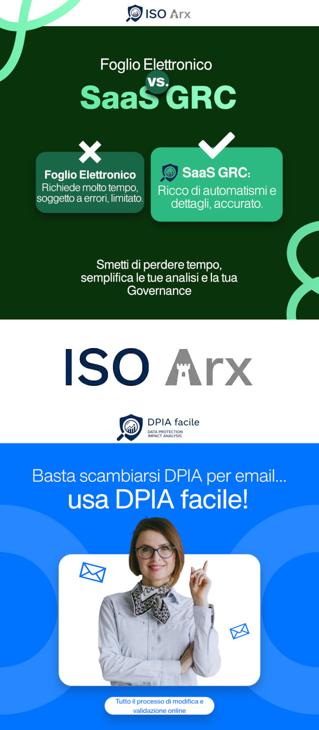 ISO Arx il Software as a Service per i processi di Governance, Risk e Compliance